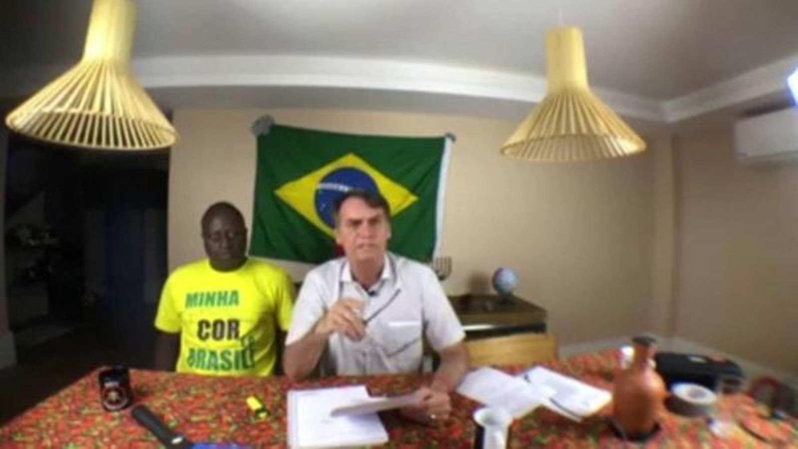 Bolsonaro ha fet la campanya des de casa