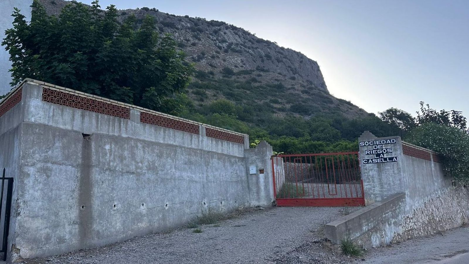 Panoràmica de la finca de reg on han ocorregut els fets