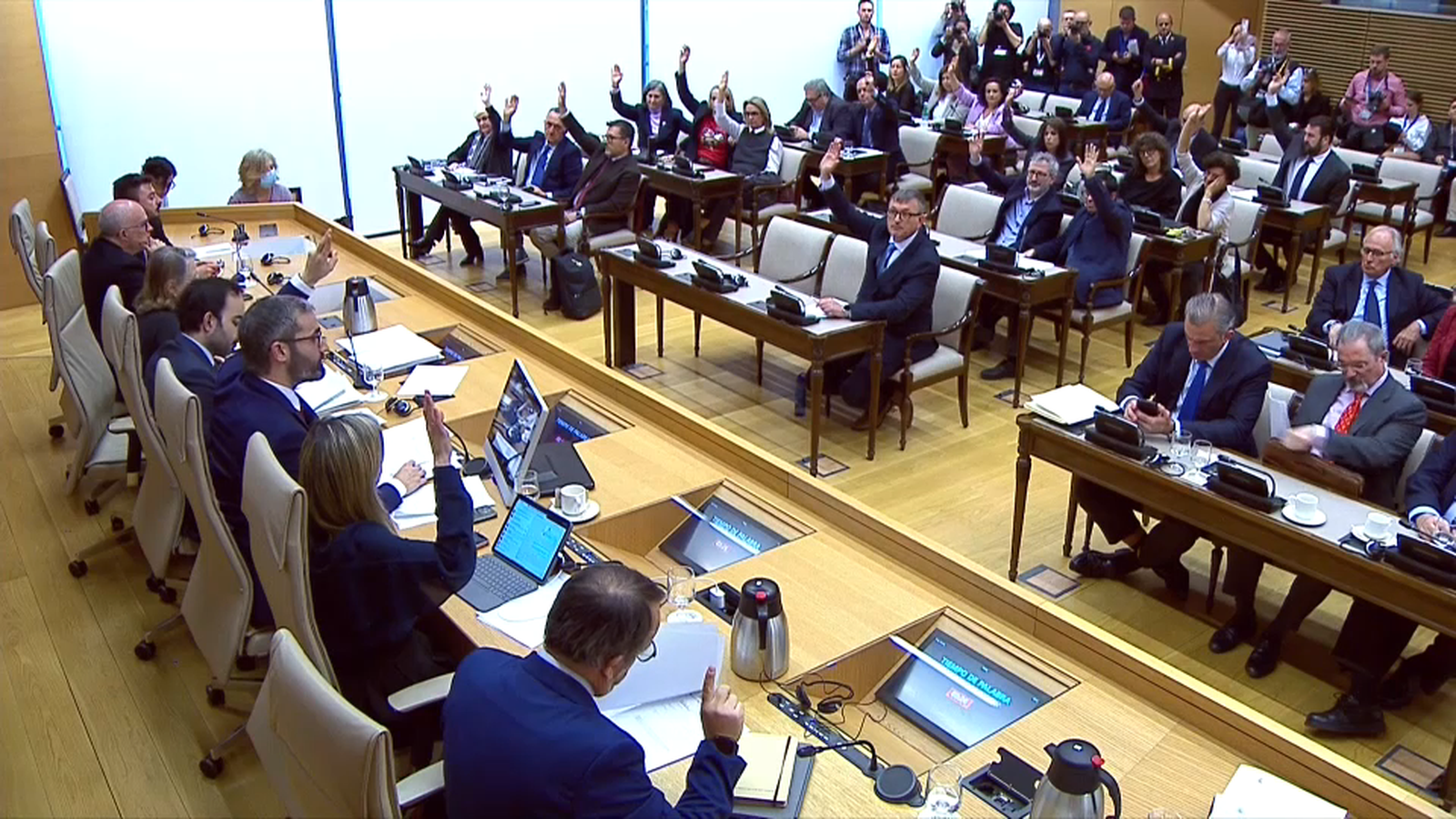 La comissió de justícia del Congrés aprova el dictamen de la llei d'amnistia