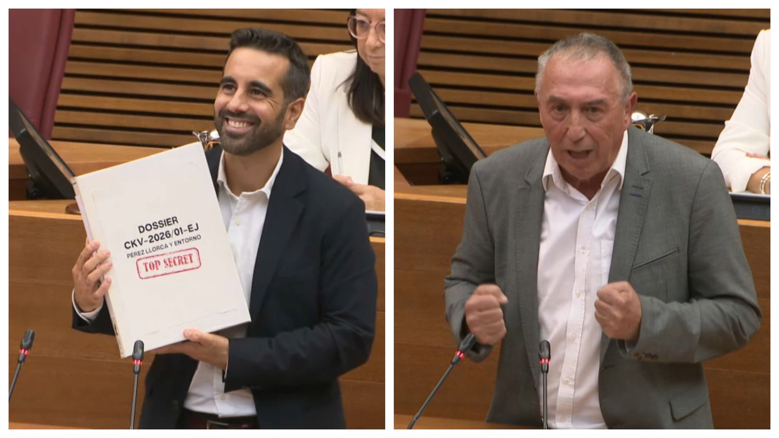 Muñoz i Baldoví, este dilluns a les Corts