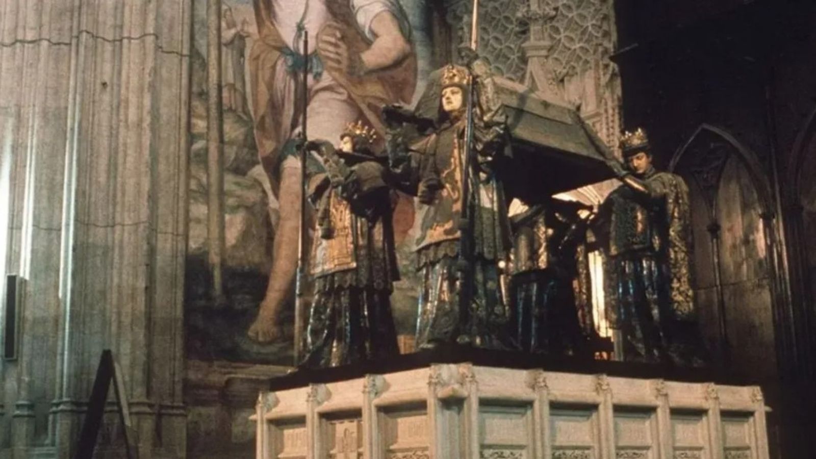 Panteó familiar de Cristóbal Colón en la Catedral de Sevilla