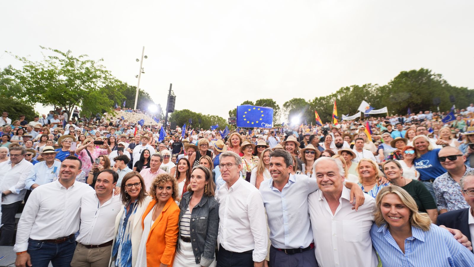 Els dirigents del PP, esta vesprada a València