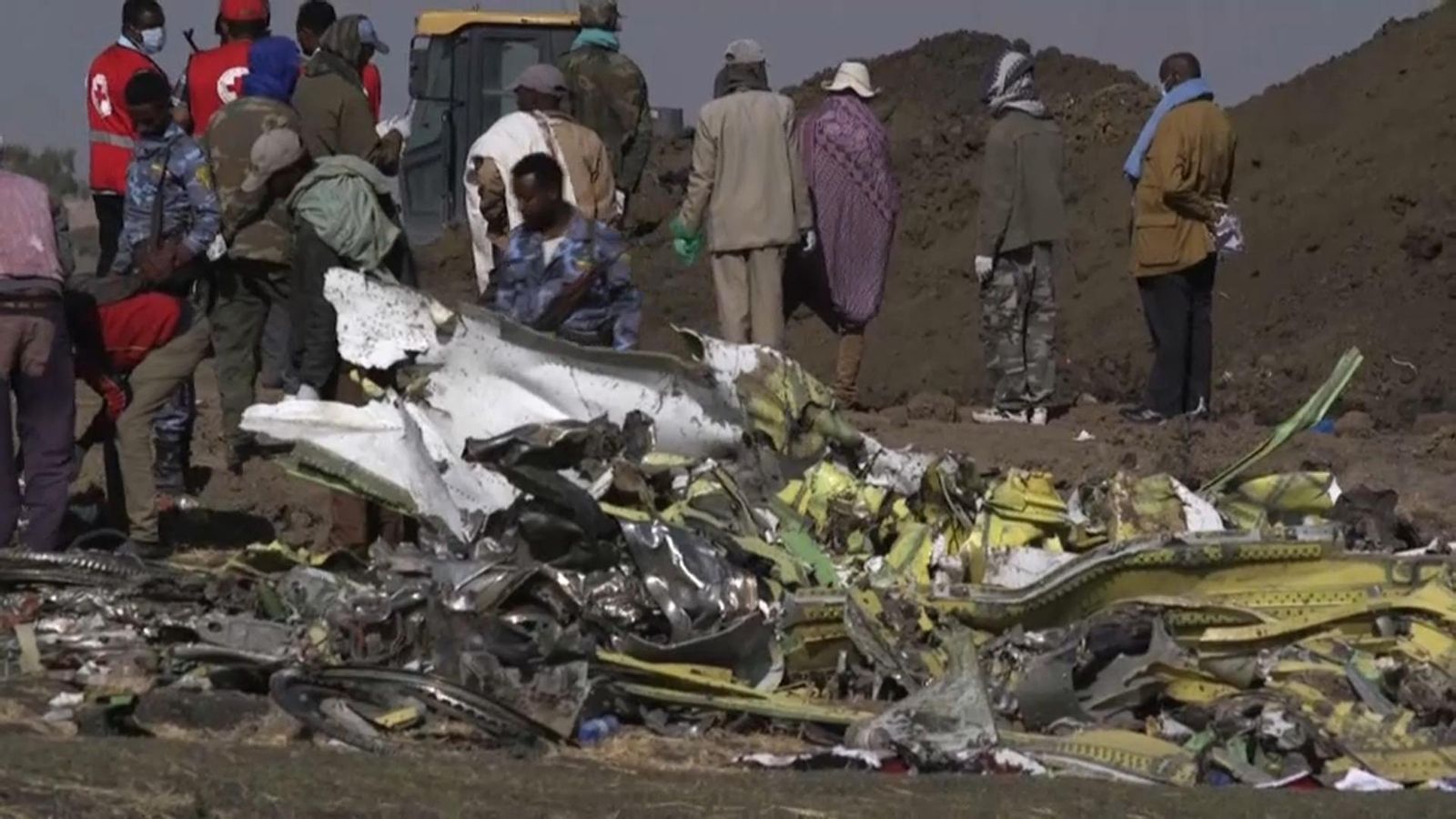 Restes de l'accident