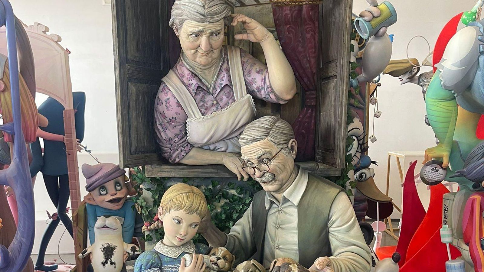 Falla guanyadora del Ninot indultat