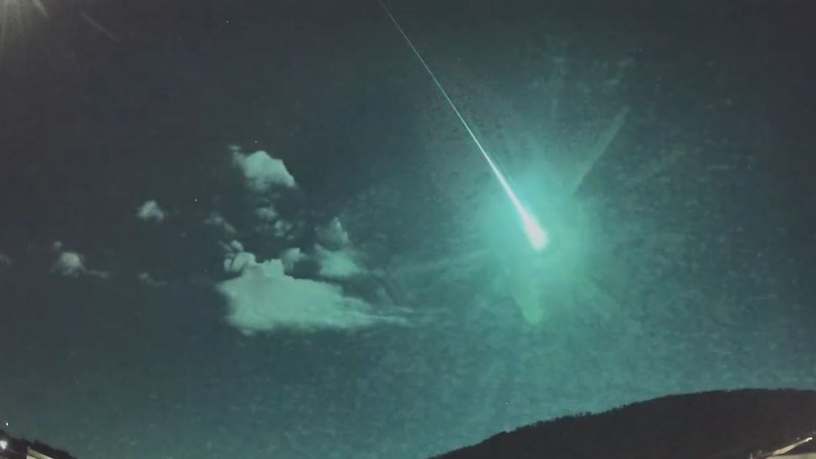 Imatge captada per una càmera de l'Agència Espacial Europea a Cáceres