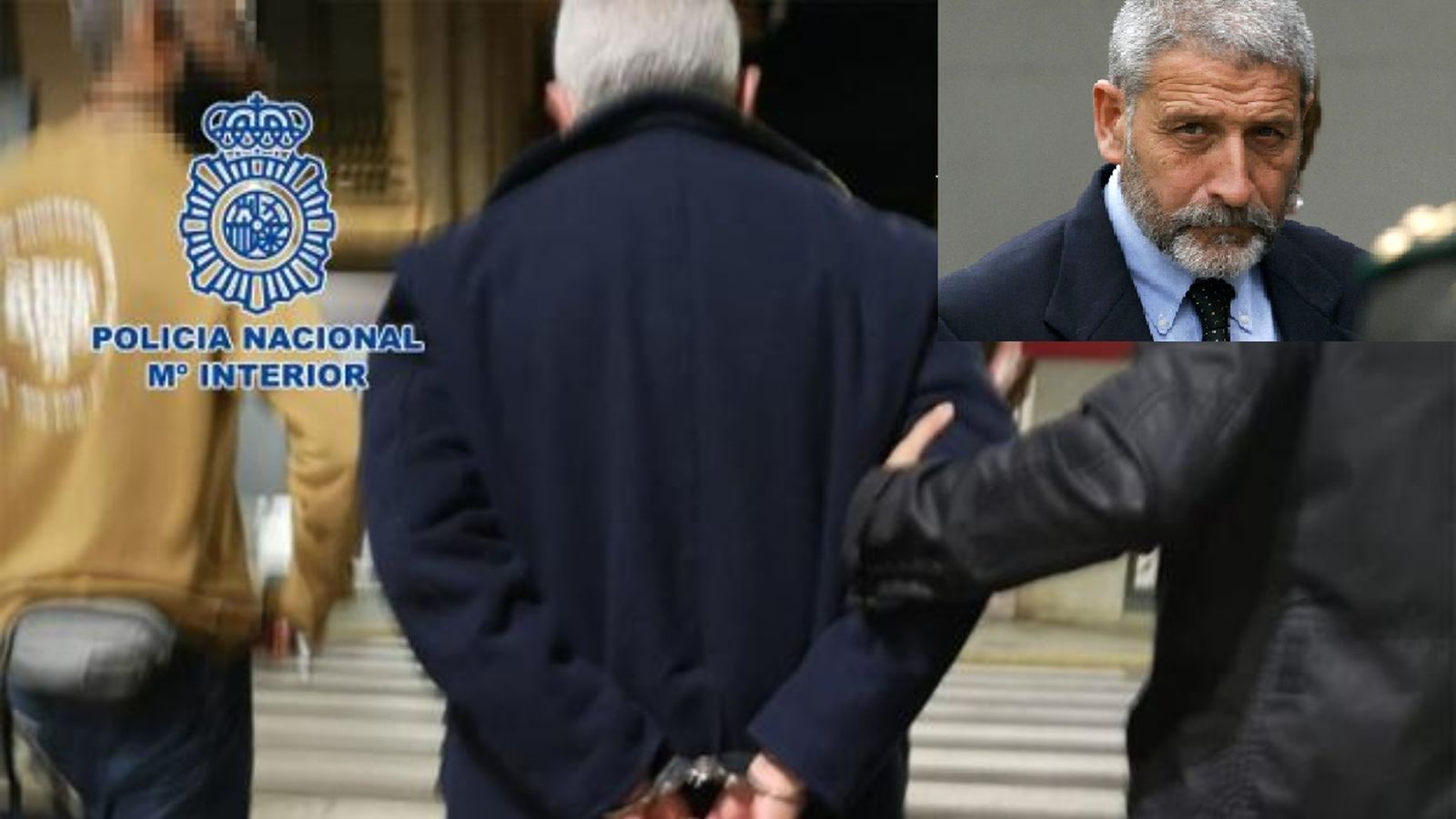 Moment de la detenció l’excoronel de l’exèrcit uruguaià Eduardo Augusto Ferro