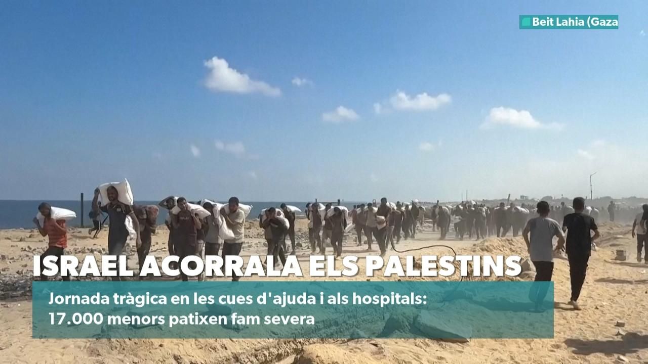 Israel acorrala els palestins