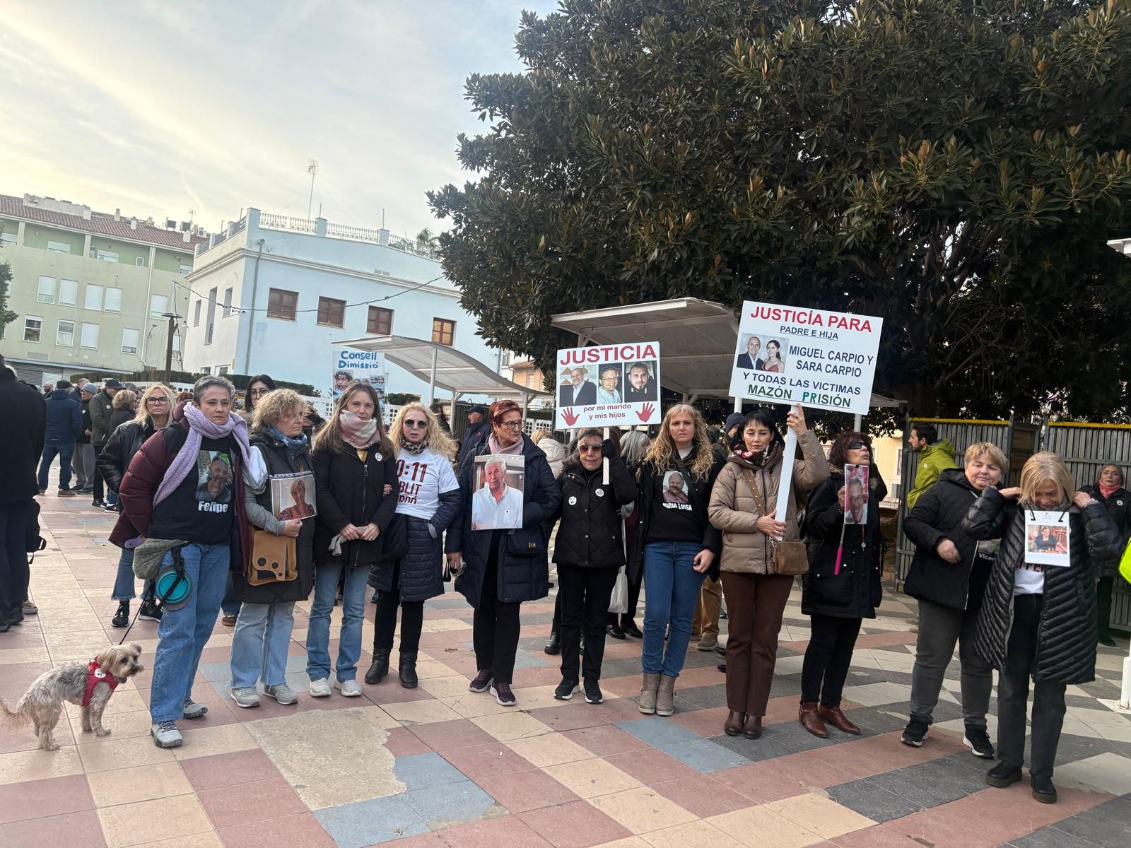 Començament de la manifestació contra la gestió de la dana