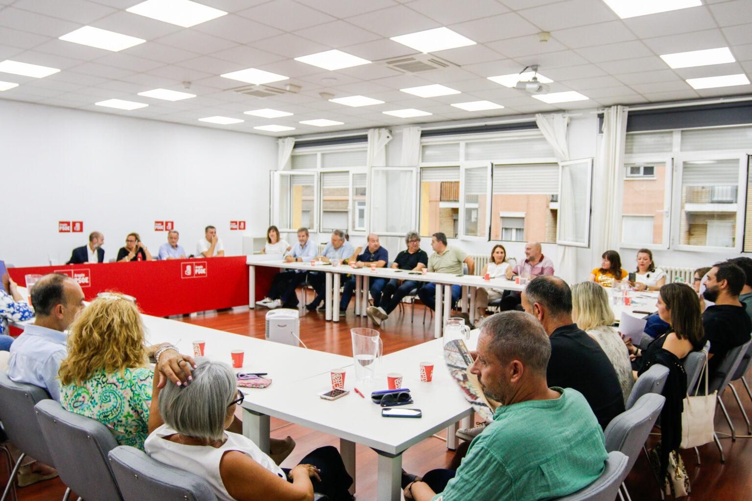 Reunió de la comissió executiva regional del PSOE d’Aragó Reunió de la comissió executiva regional del PSOE d’Aragó