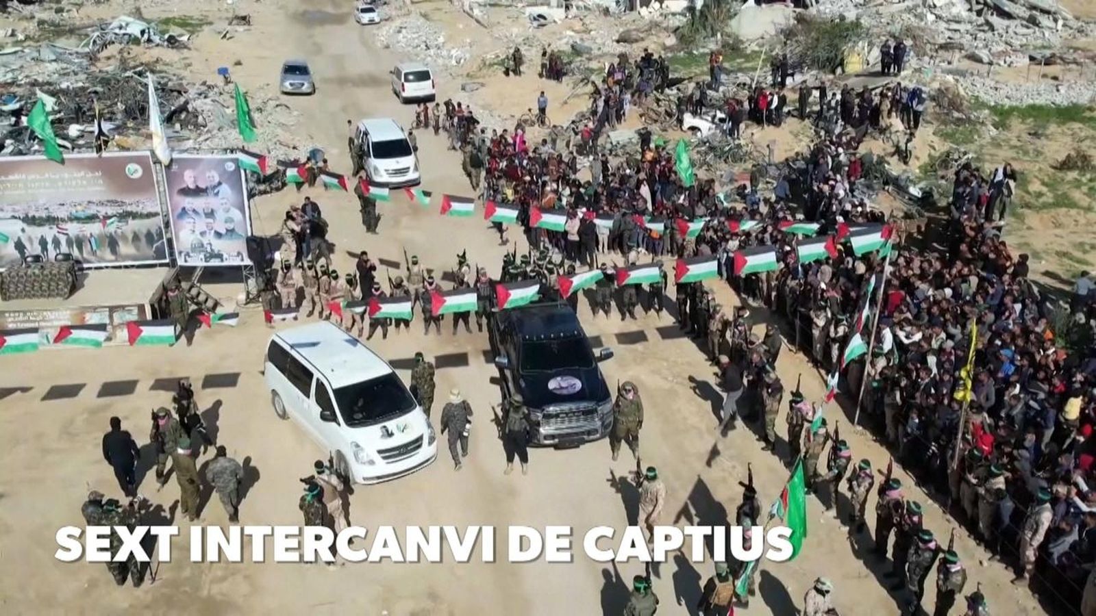 Intercanvi de presoners este dissabte