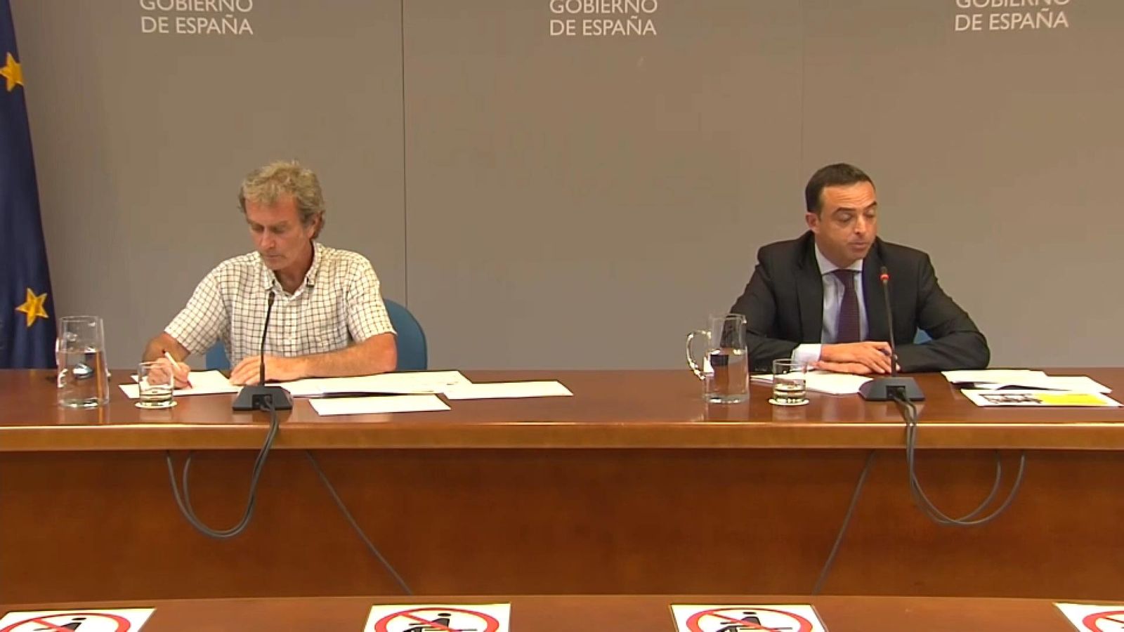 Simón i González, aquest dilluns en roda de premsa