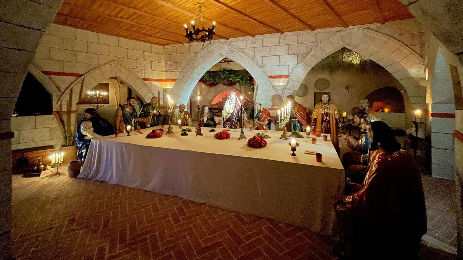 El dosser del Sant Sopar es podrà visitar al llarg d'aquest Dijous Sant