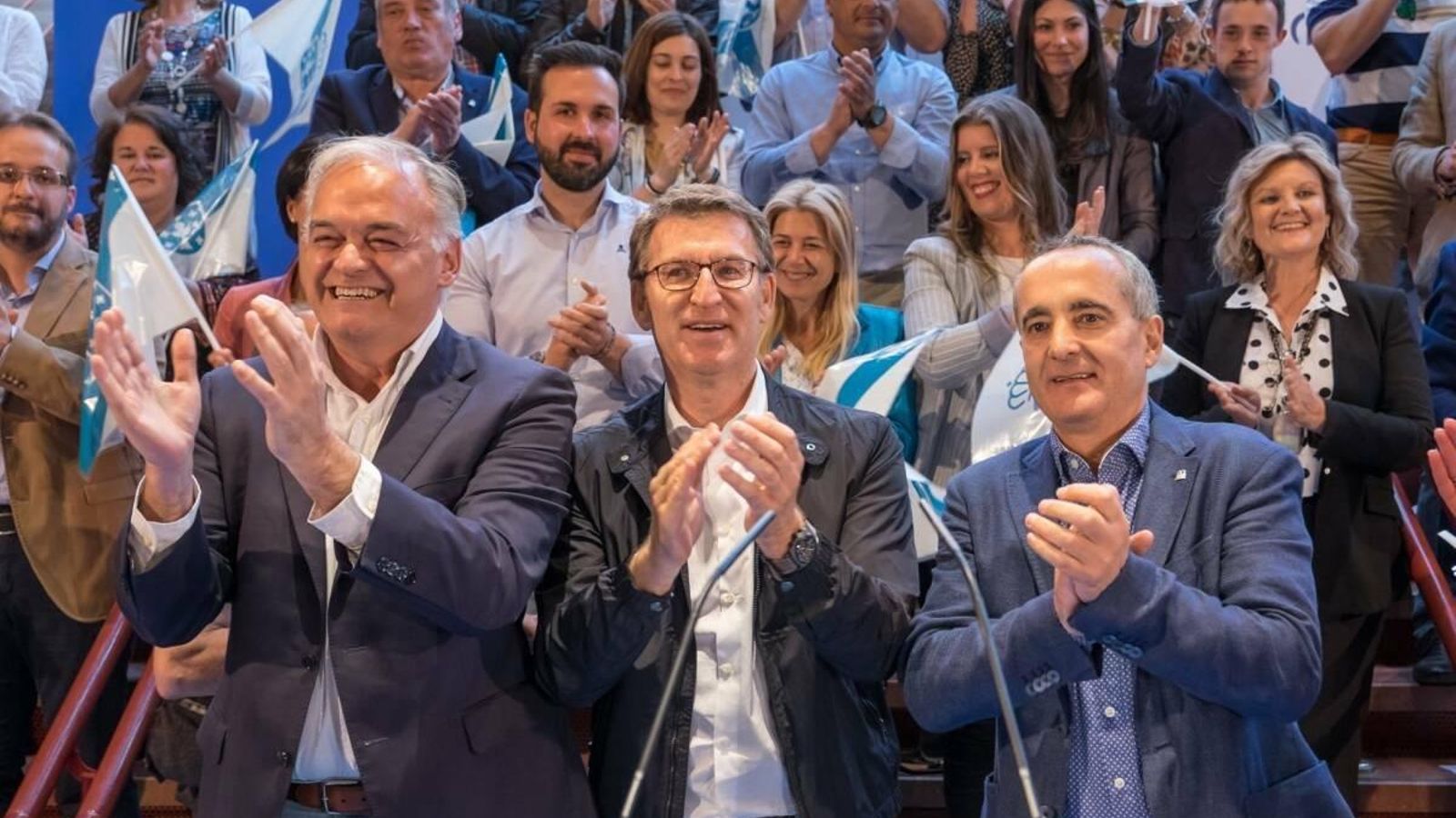 González Pons i Feijóo en un acte