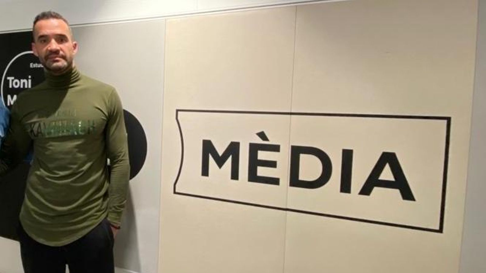 Juanfran García estava de comentarista en la ràdio d'À Punt Mèdia