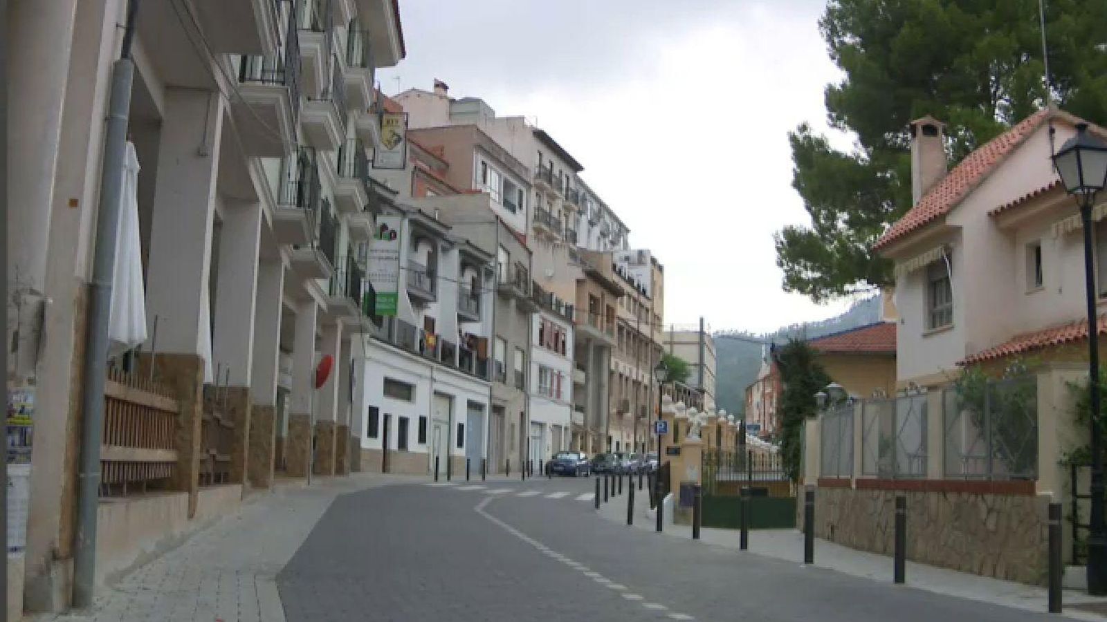 Un carrer de Montanejos, este dilluns