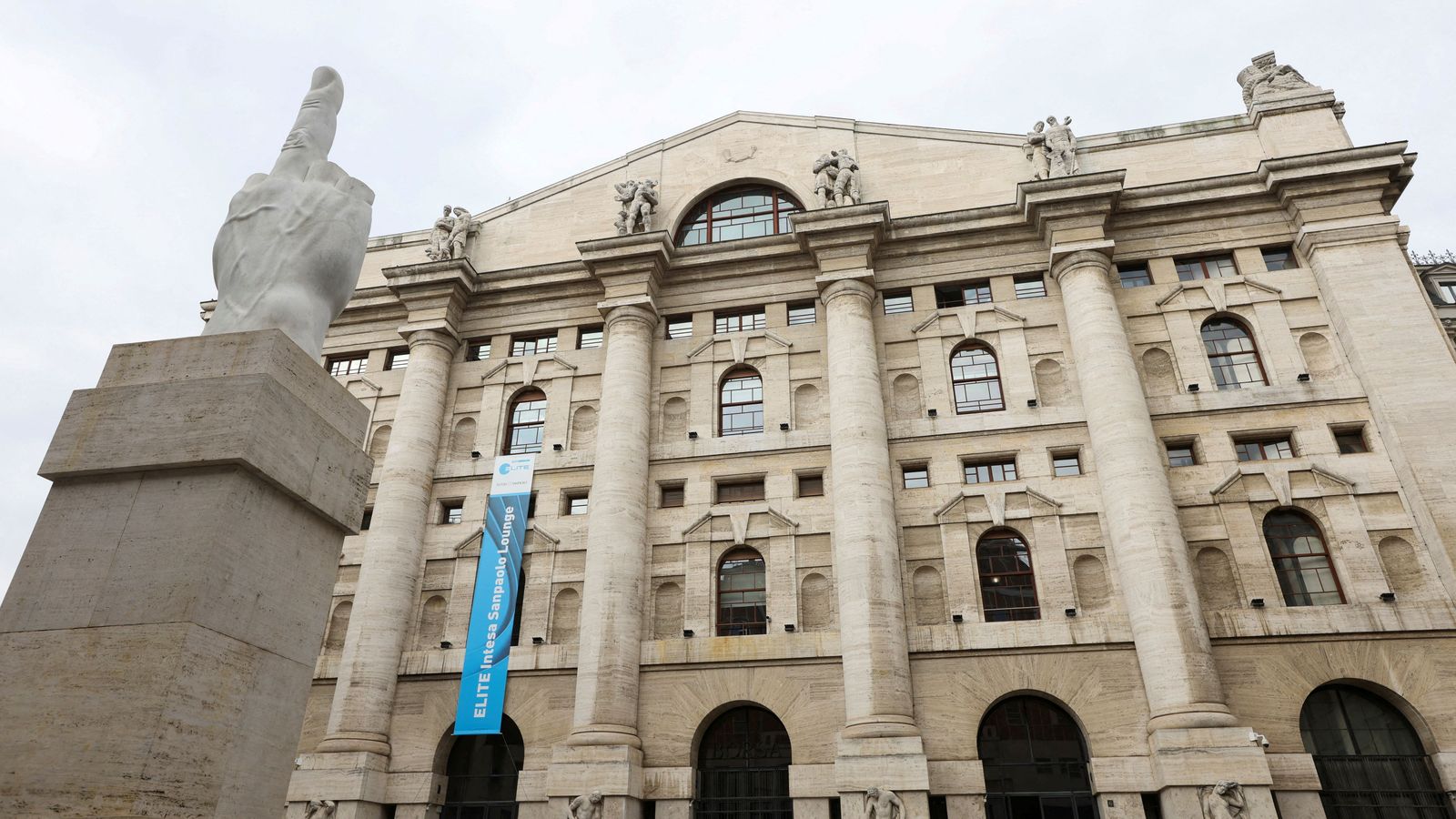 Imatge d'arxiu de la borsa de Milà