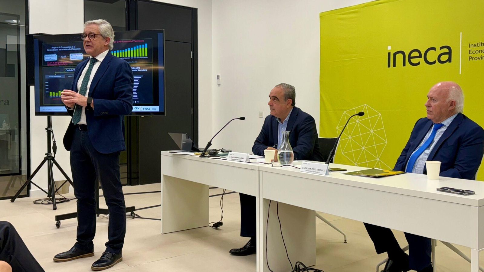 Ineca i CEV Alacant presenten l'estudi 'Pressupostos de la Generalitat 2025 i la seua incidència a la província'