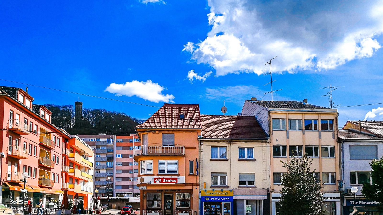 La ciutat de Forbach (França), on s'han produït els fets