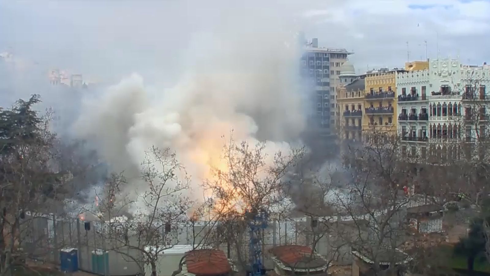 Mascletà disparada per la pirotècnia Gironina