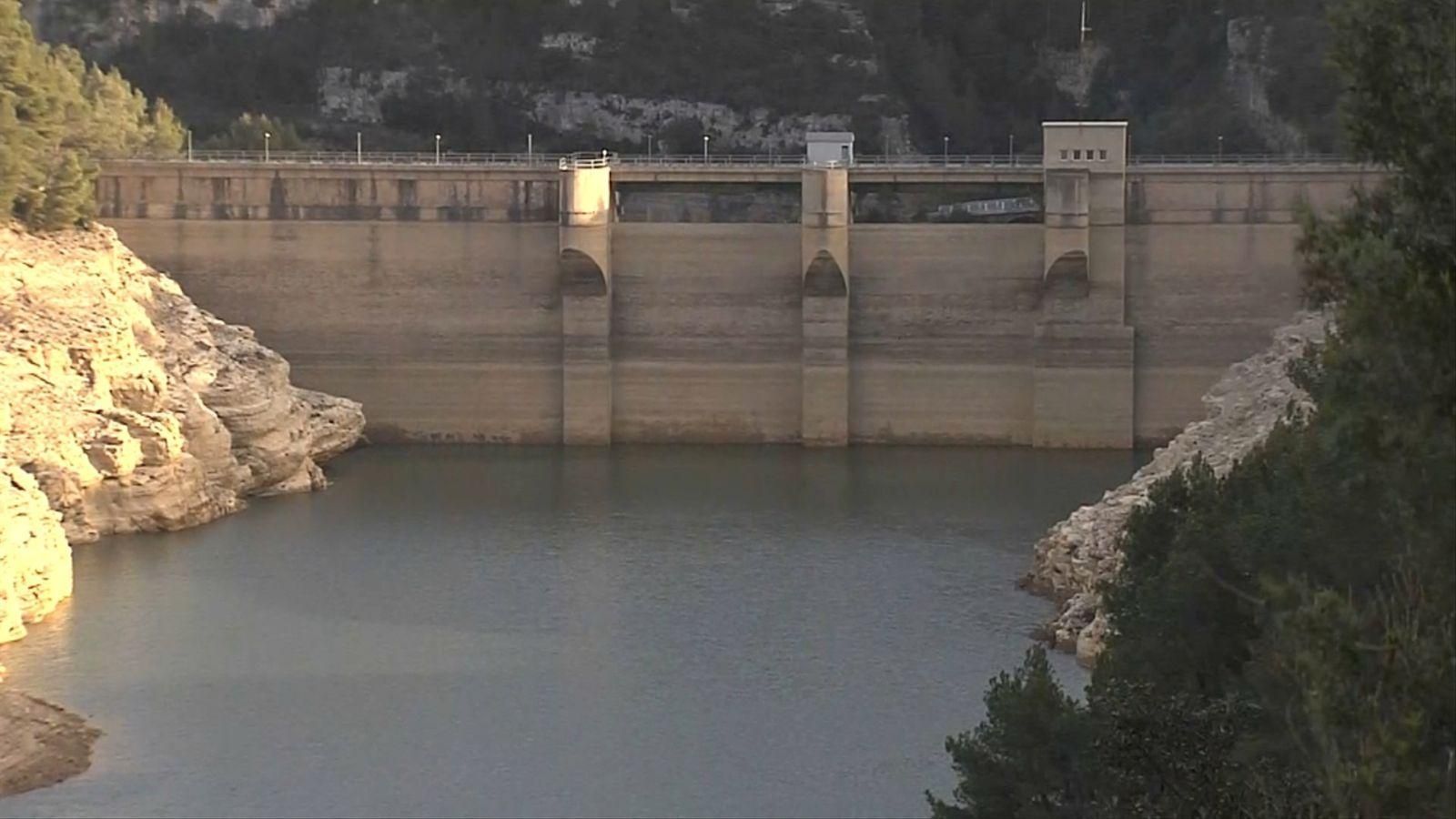 Un embassament del Segura, en imatge d'arxiu