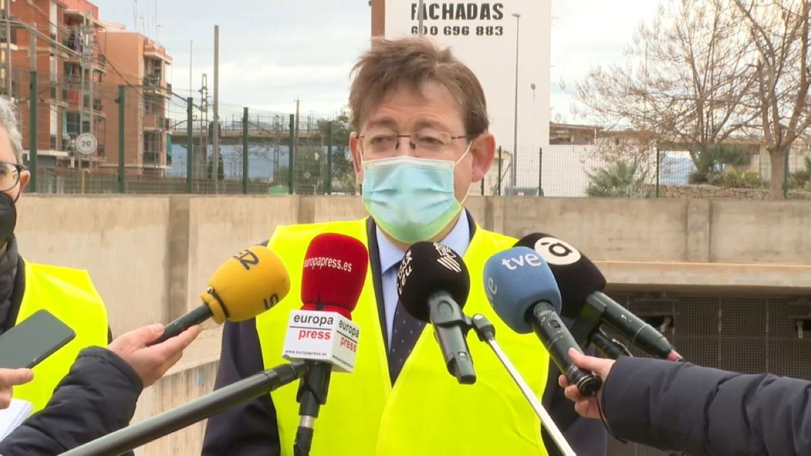El cap del Consell, Ximo Puig, aquest dilluns a Burjassot