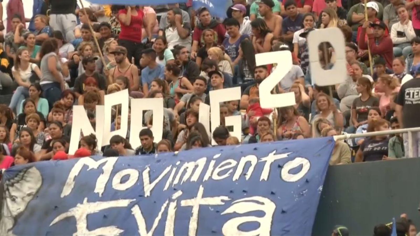 Organitzacions ciutadanes i partits de l'oposició han fet un primer acte contra les polítiques del G20