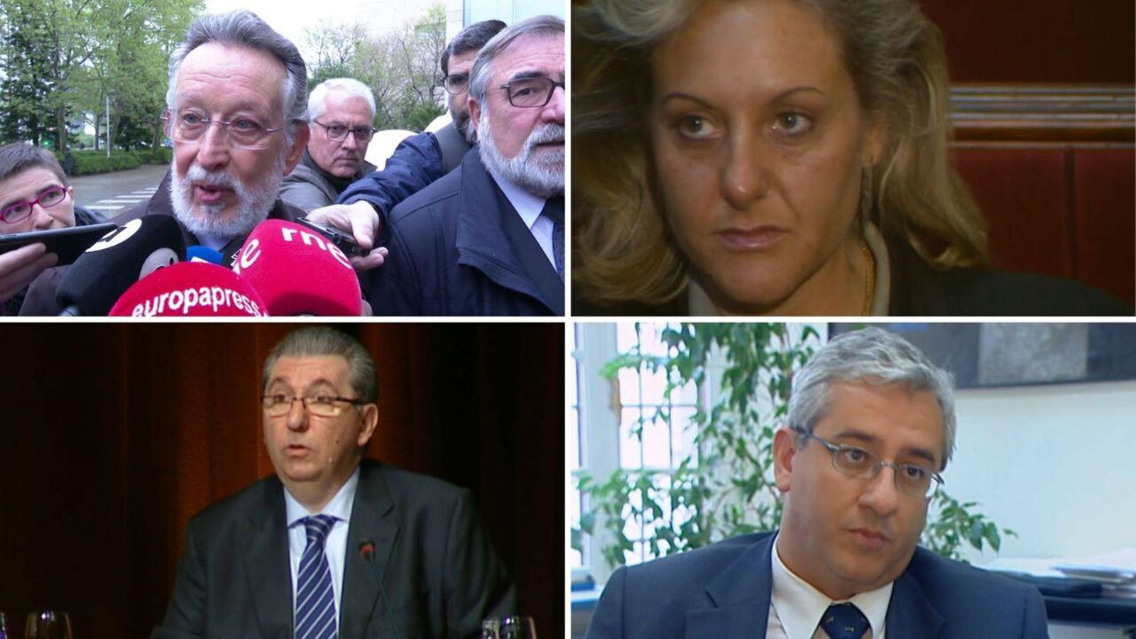 Principals acusats en el juí de la caixa B del PP durant l'alcaldia de Rita Barberà
