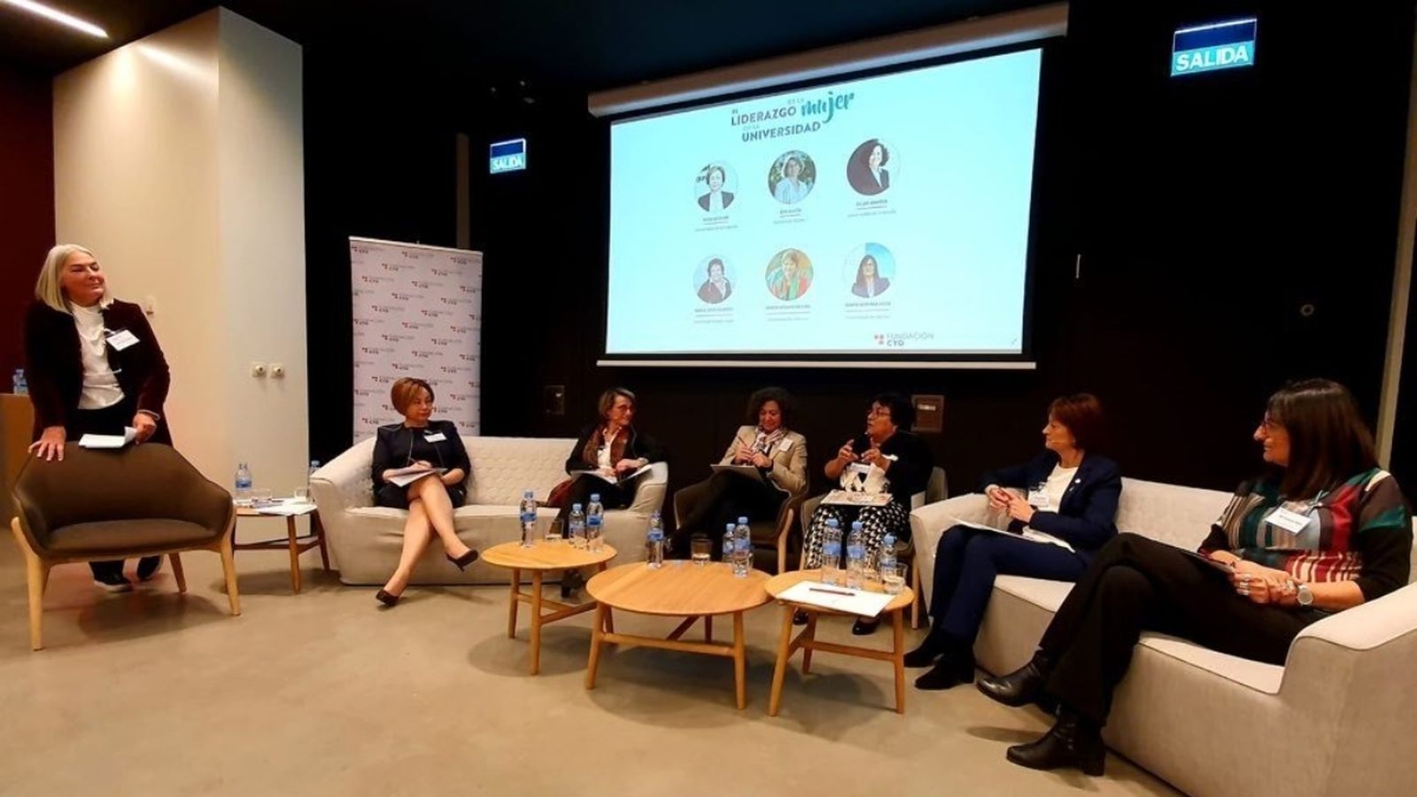 Les sis rectores en el debat sobre igualtat en les universitats espanyoles