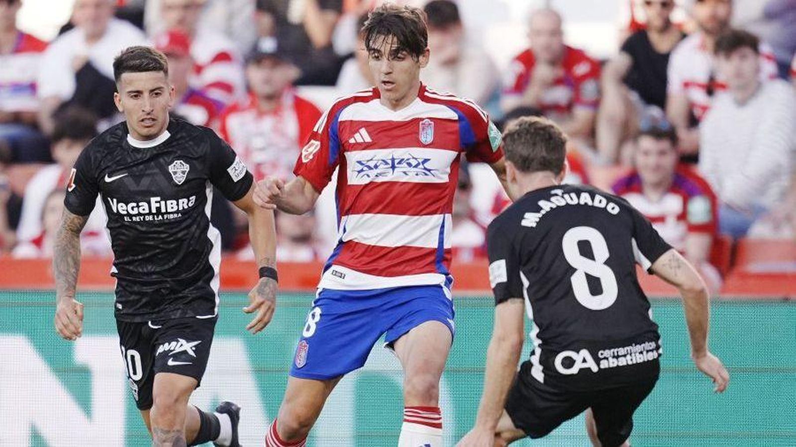 Nico Fernández Mercau i Aguado, en una acció del duel