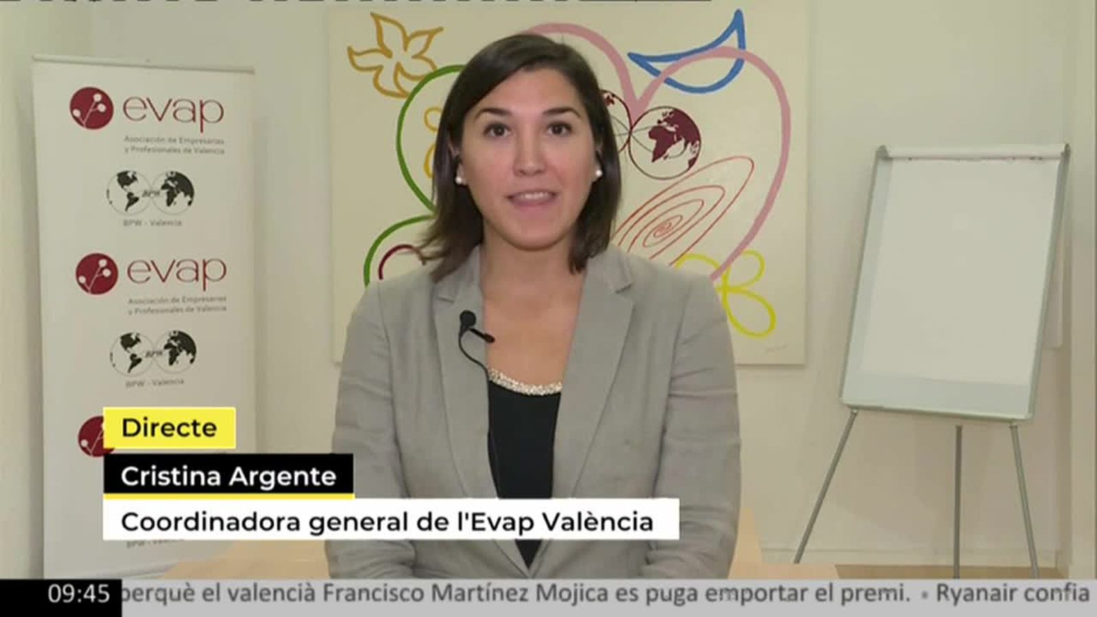 Cristina Argente: \"L\'obligatorietat de les quotes és l\'única manera d\'assegurar que les dones ocupen càrrecs directius\"