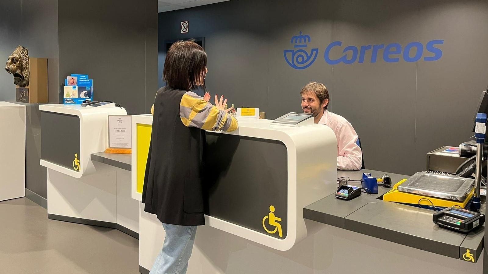 Imatge d'arxiu d'una oficina de Correus