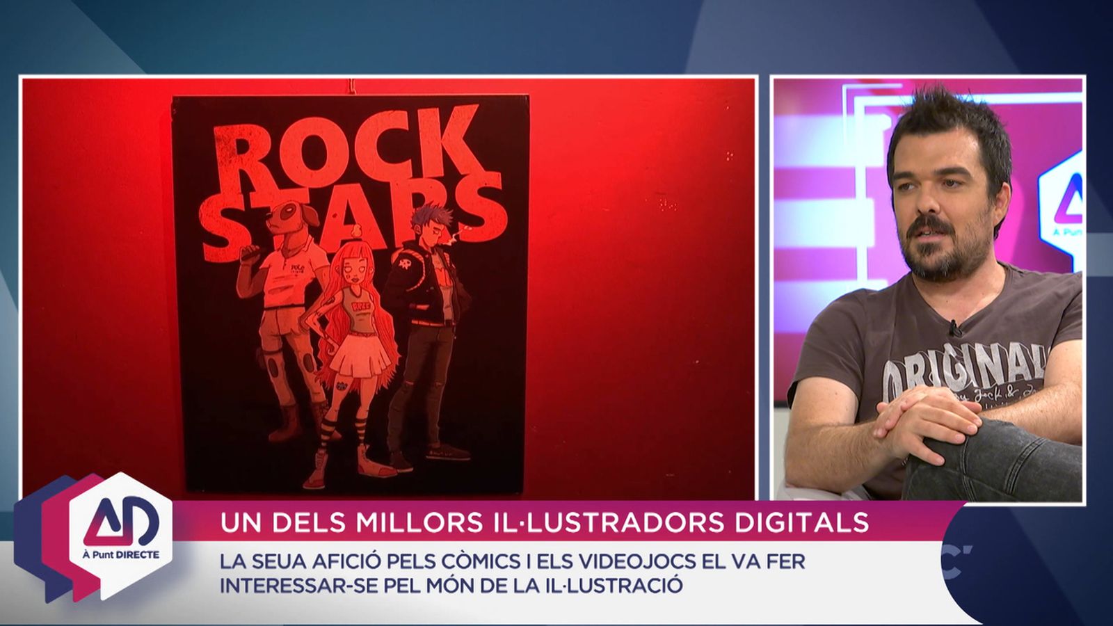 Fran Ferriz, l’il·lustrador d’“Alex Cold”