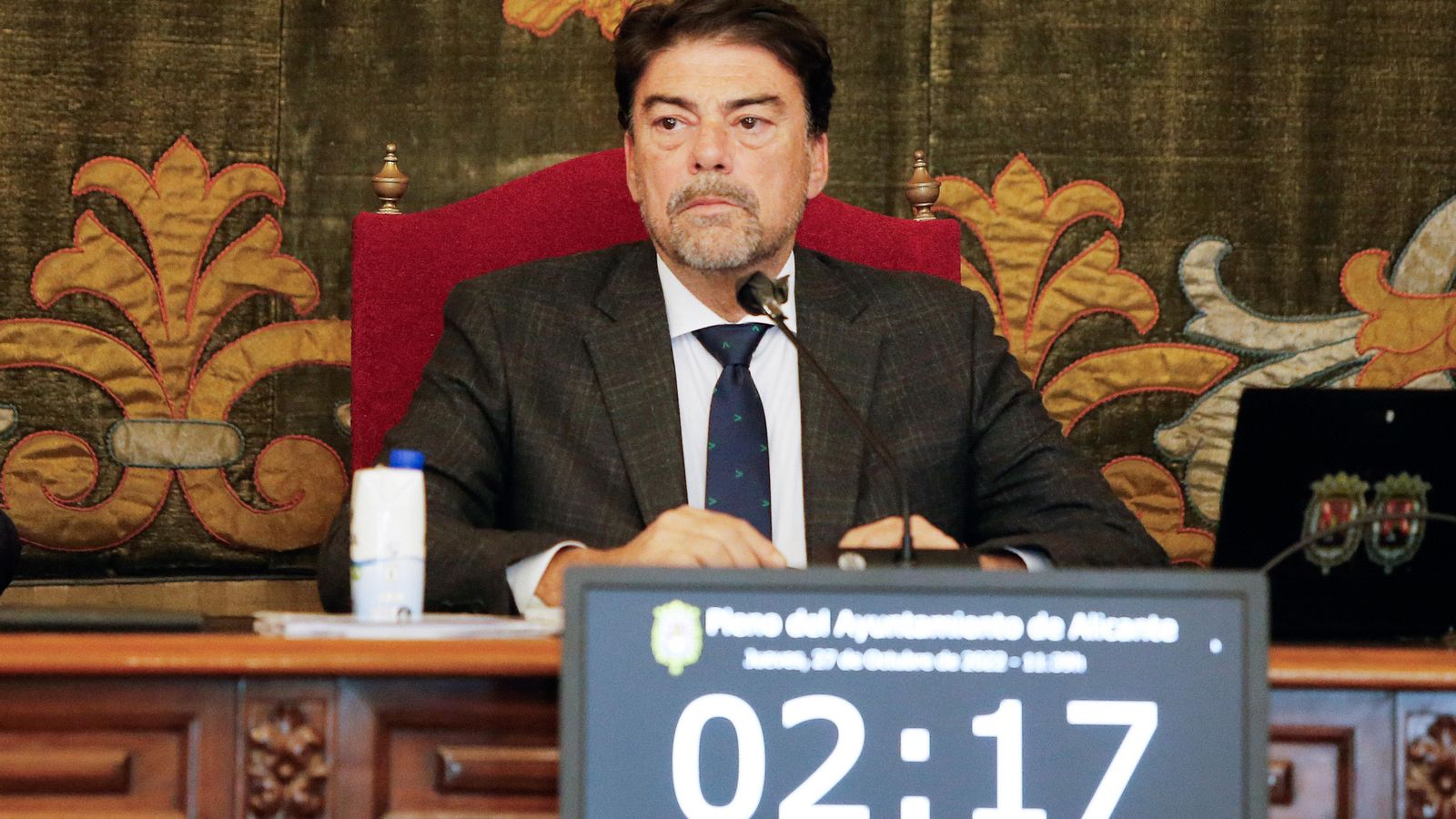 Luís Barcala (PP), alcalde de l'Ajuntament d'Alacant