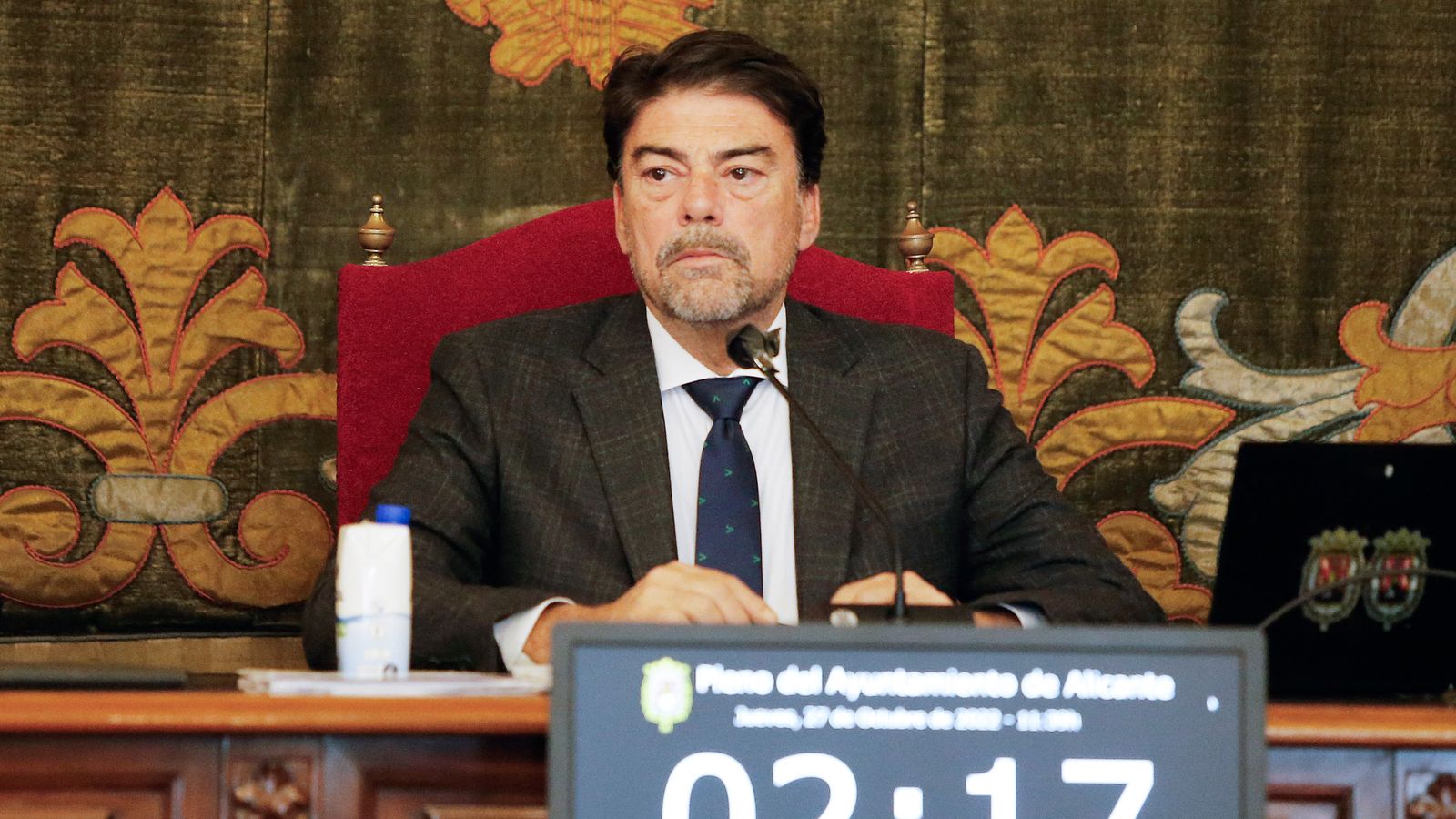 Luís Barcala (PP), alcalde de l'Ajuntament d'Alacant
