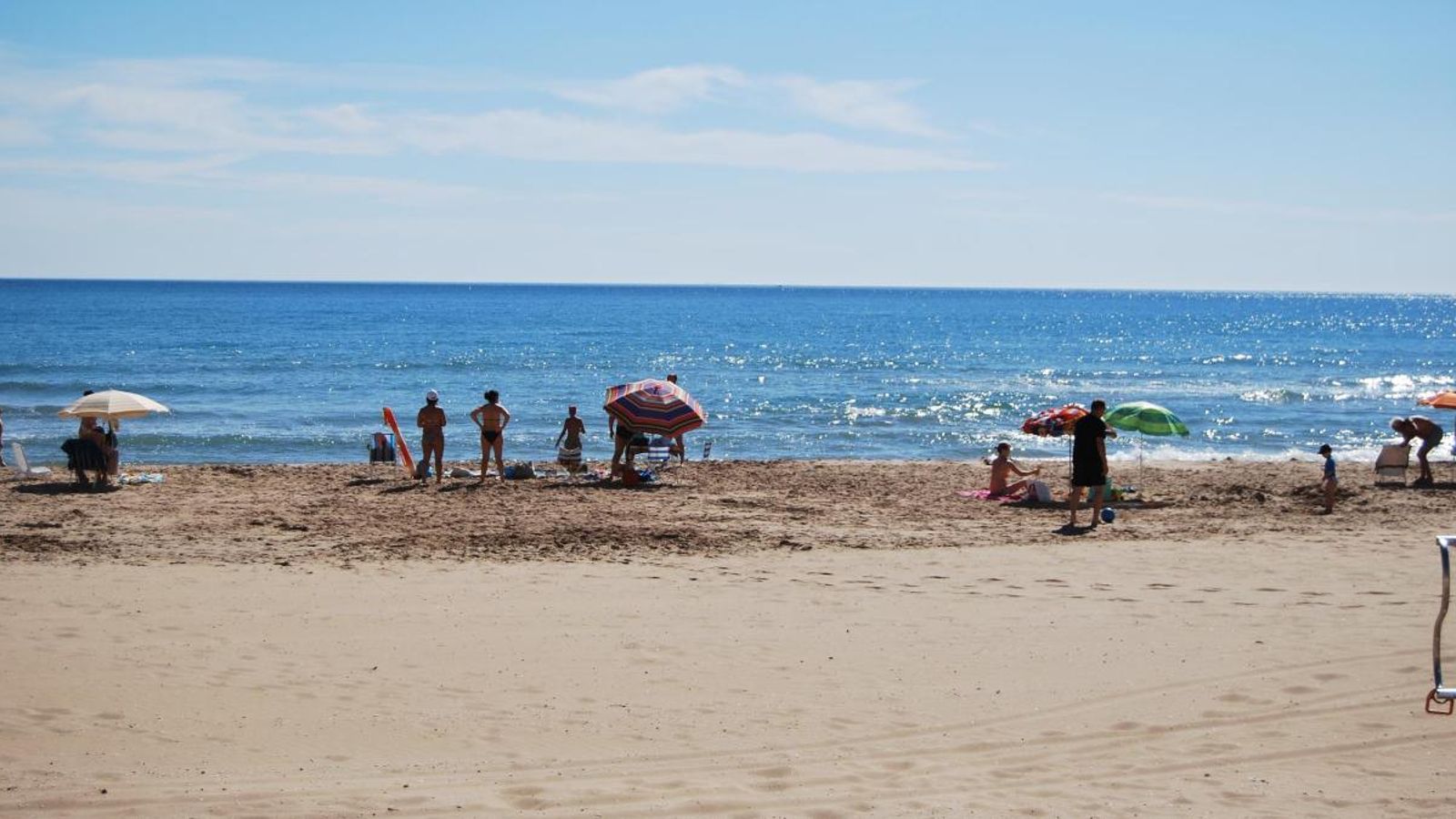 Imatge d'arxiu de la platja de Bellreguard
