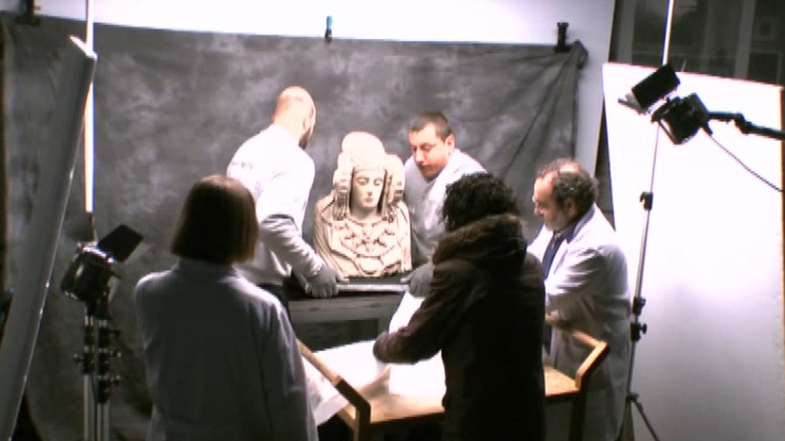 La Dama d'Elx, en una imatge d'arxiu