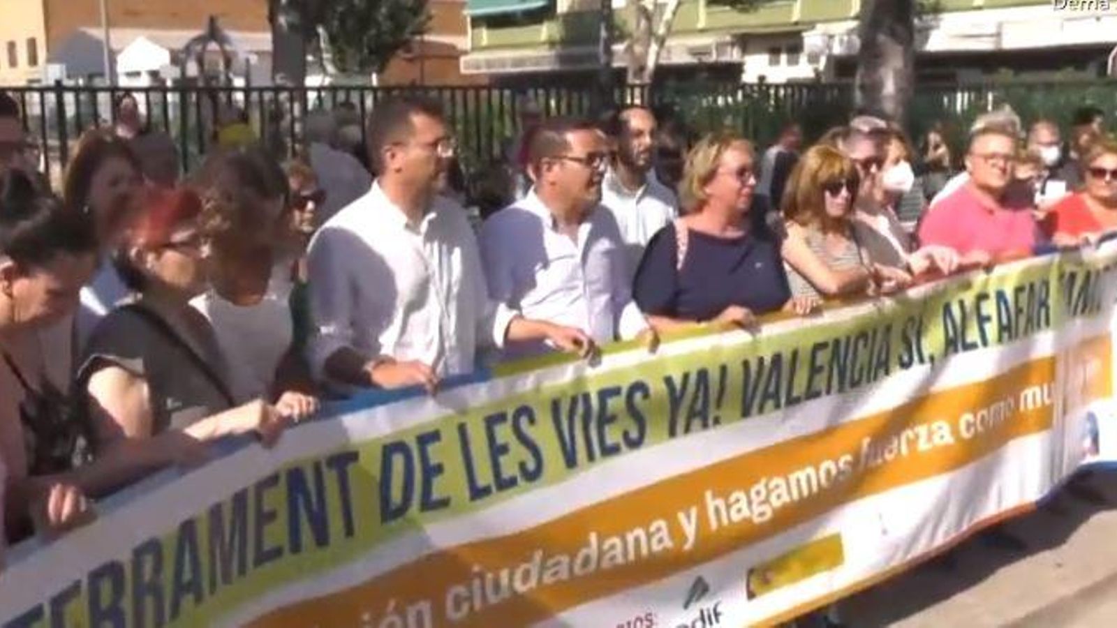 Concentració de protesta a Alfafar