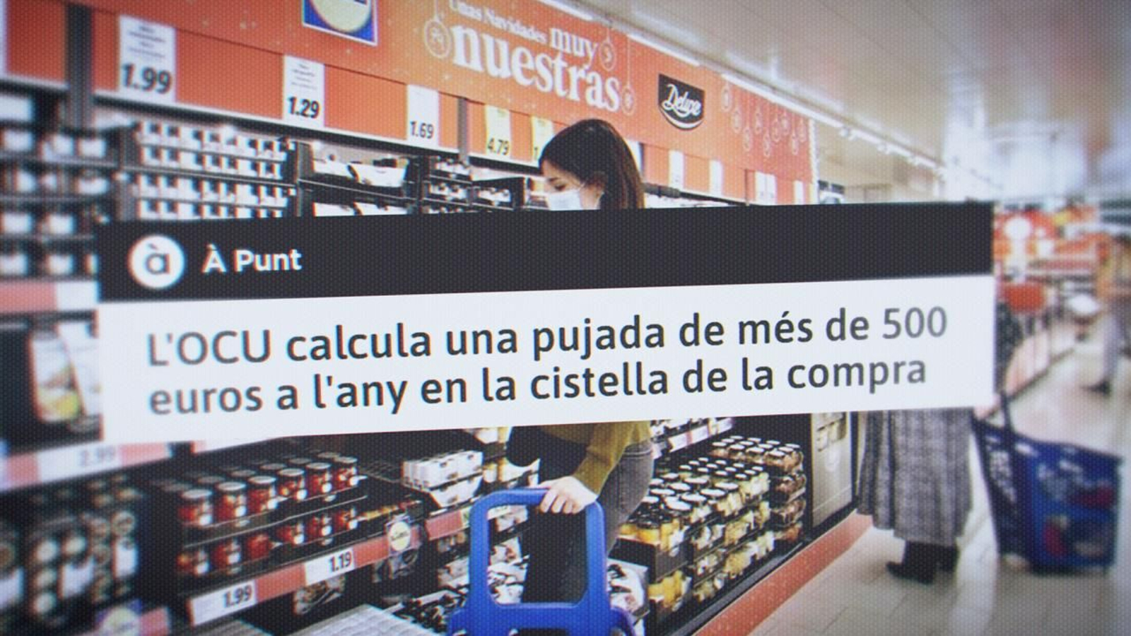 La pujada dels preus analitzada per l'OCU