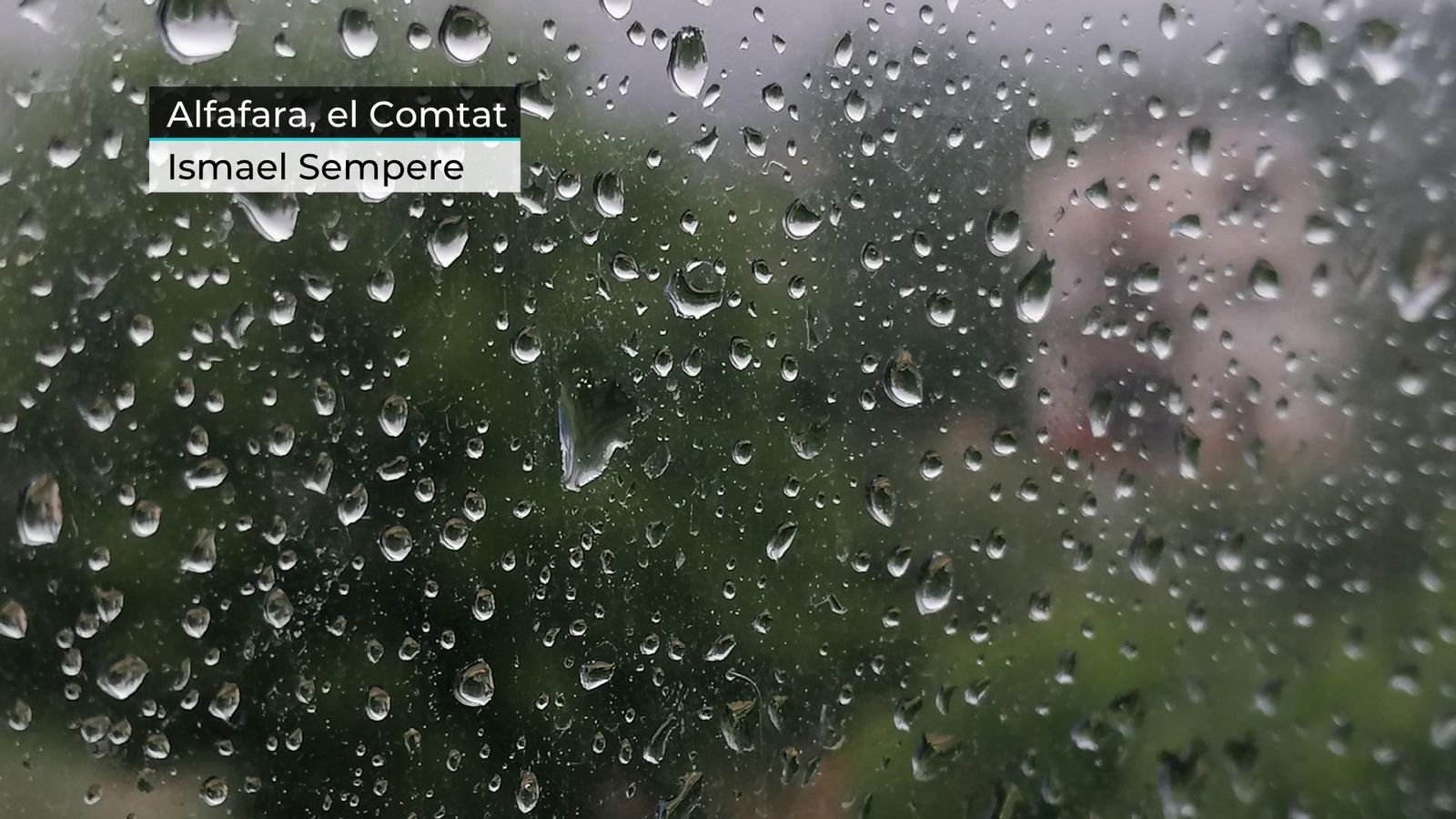 Les gotes de pluja