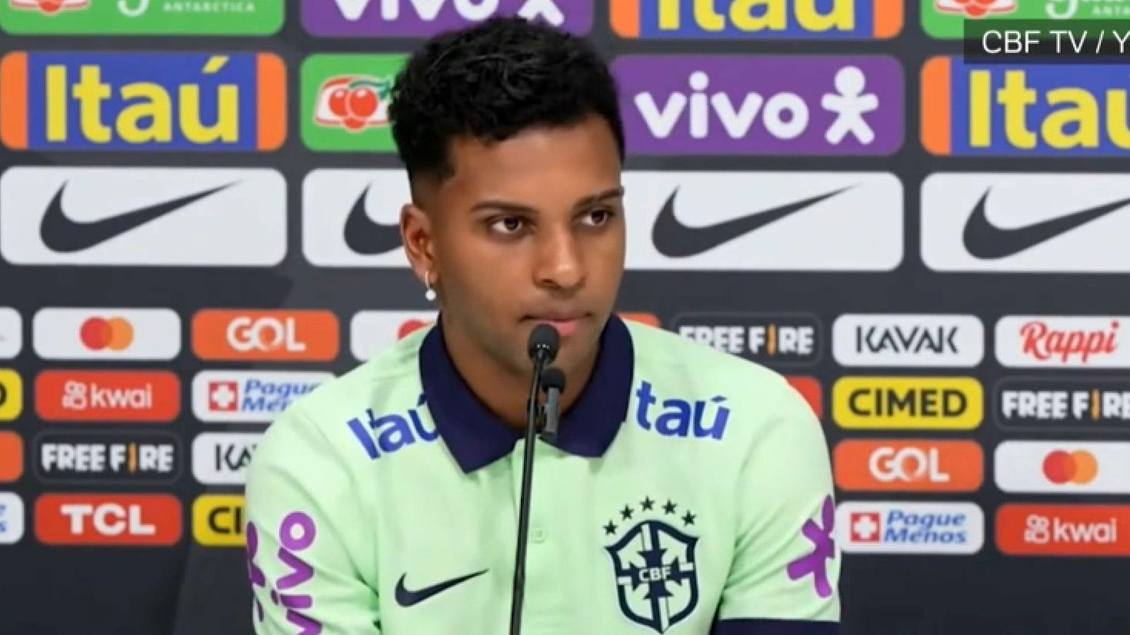 El jugador del Reial Madrid, Rodrygo Goes