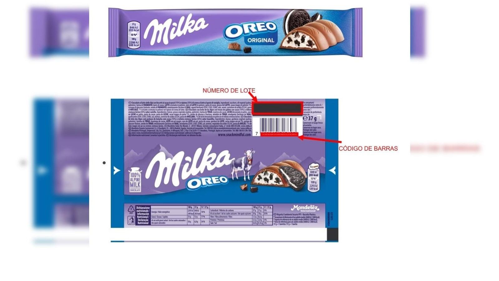 Imatge del producte afectat per l'alerta sanitària