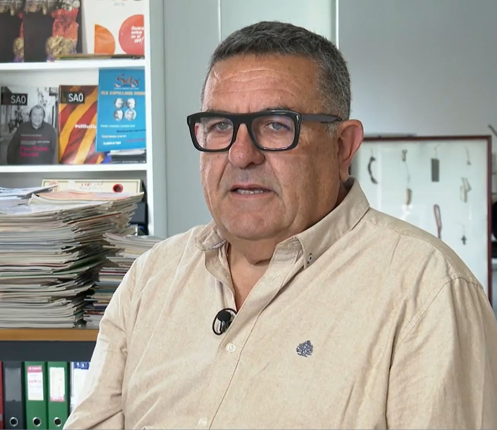 Vicent Boscà, director de 'Saó' des de 2010