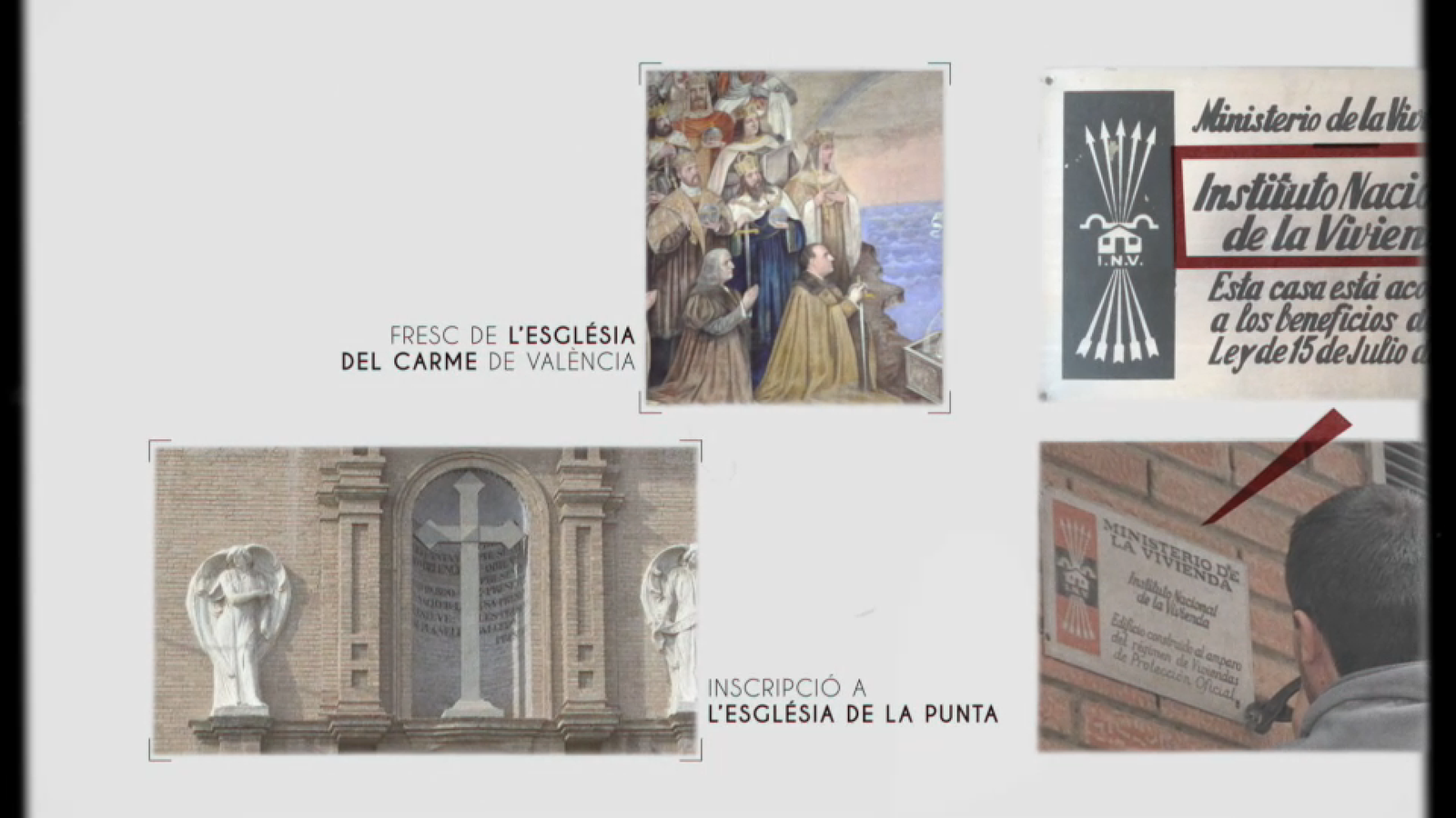 La simbologia franquista a València