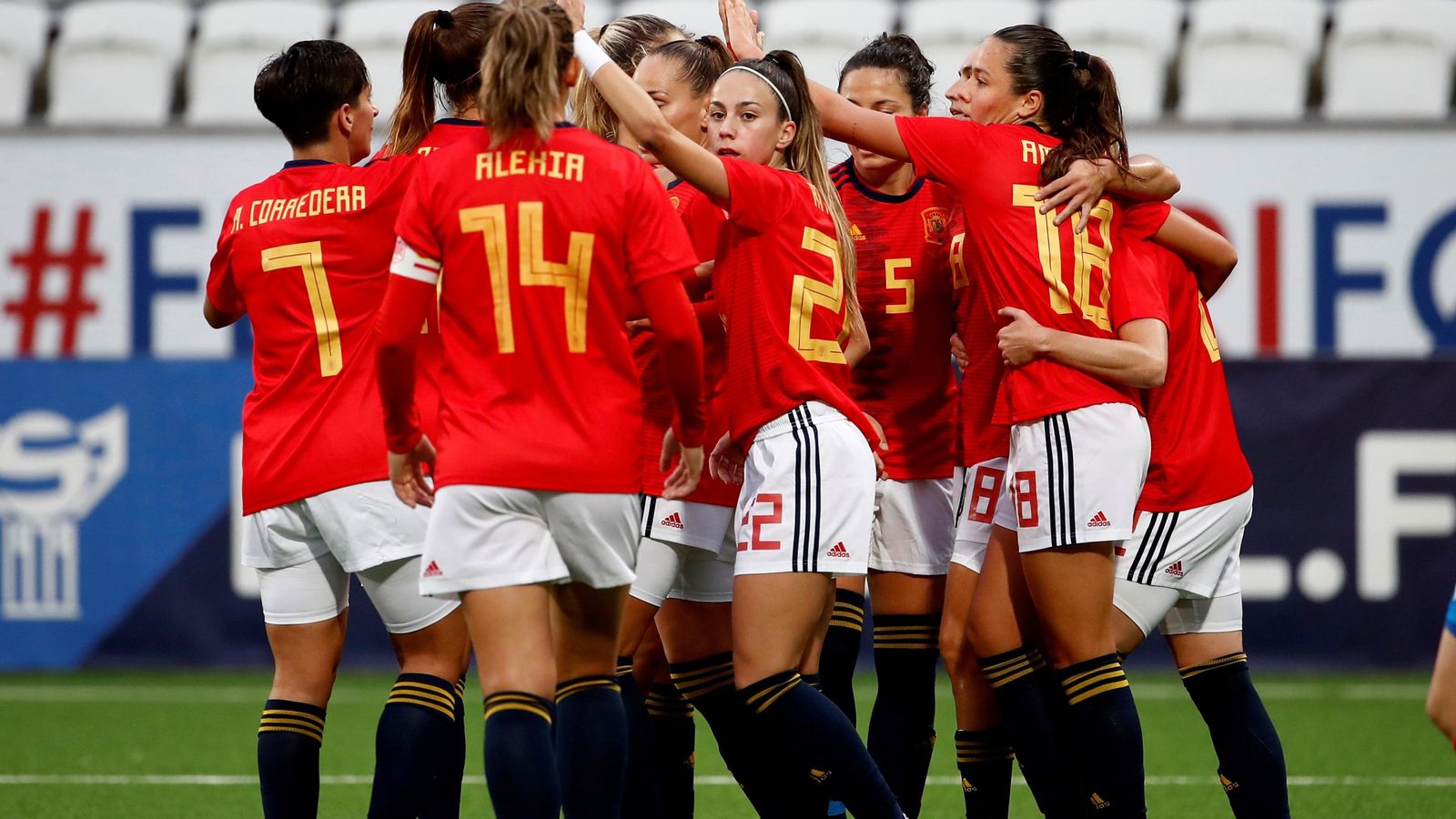 Amaiur Sarriegi ha signat quatre dels gols d'Espanya