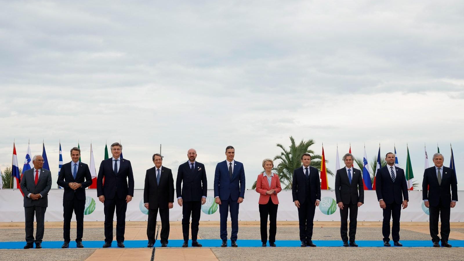 Una foto de família de la cimera