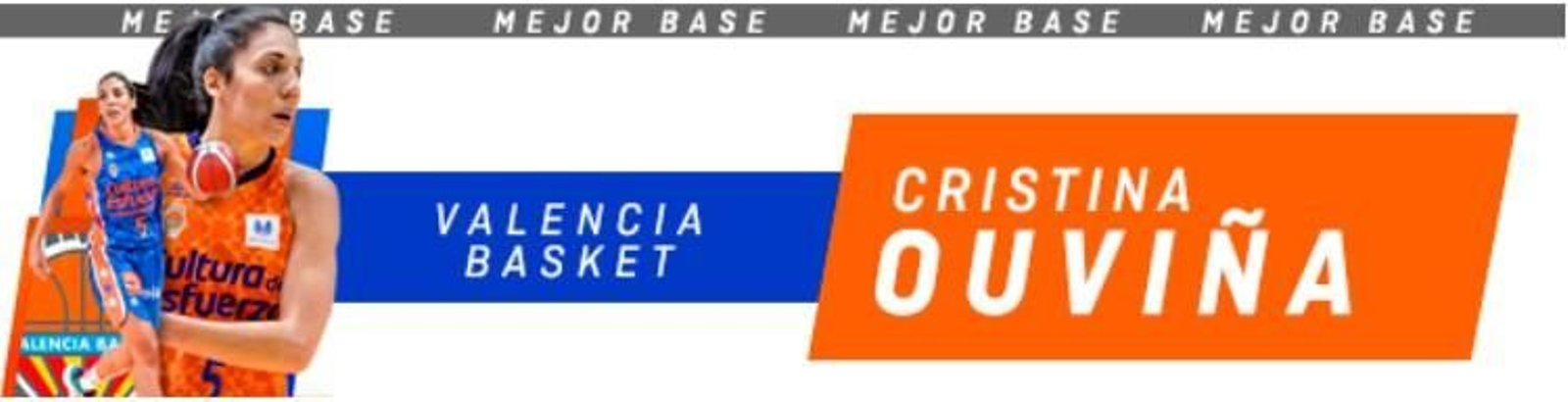 Cristina Ouviña, millor base de la LLiga Endesa