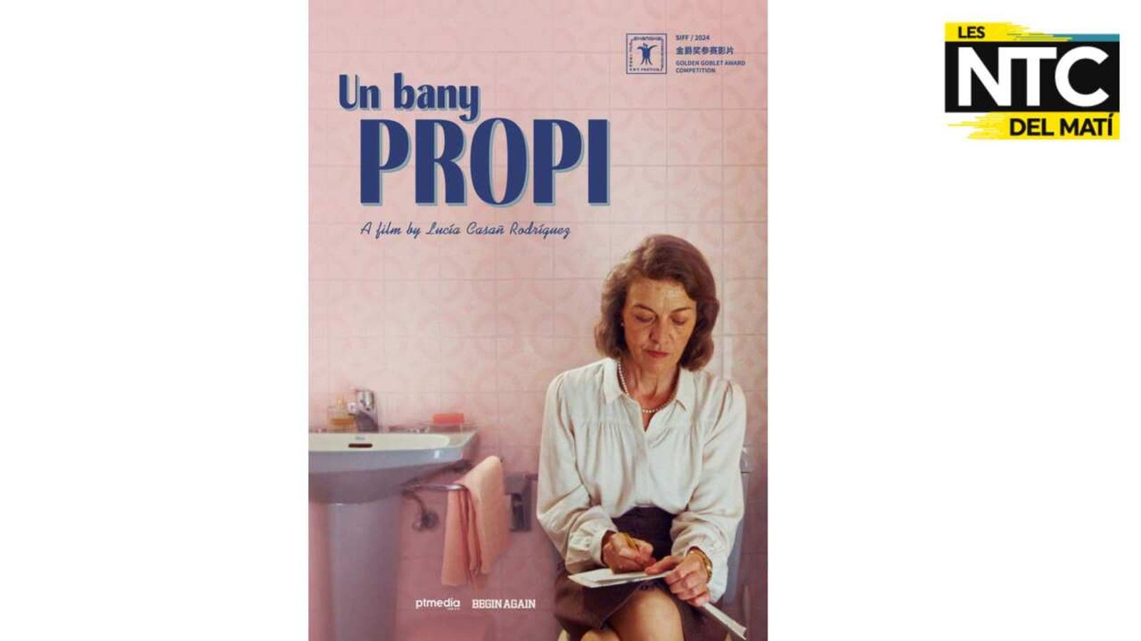 11.06.2024 | 'Un bany propi', una pel·lícula sobre una mestressa de casa que somia a ser escriptora
