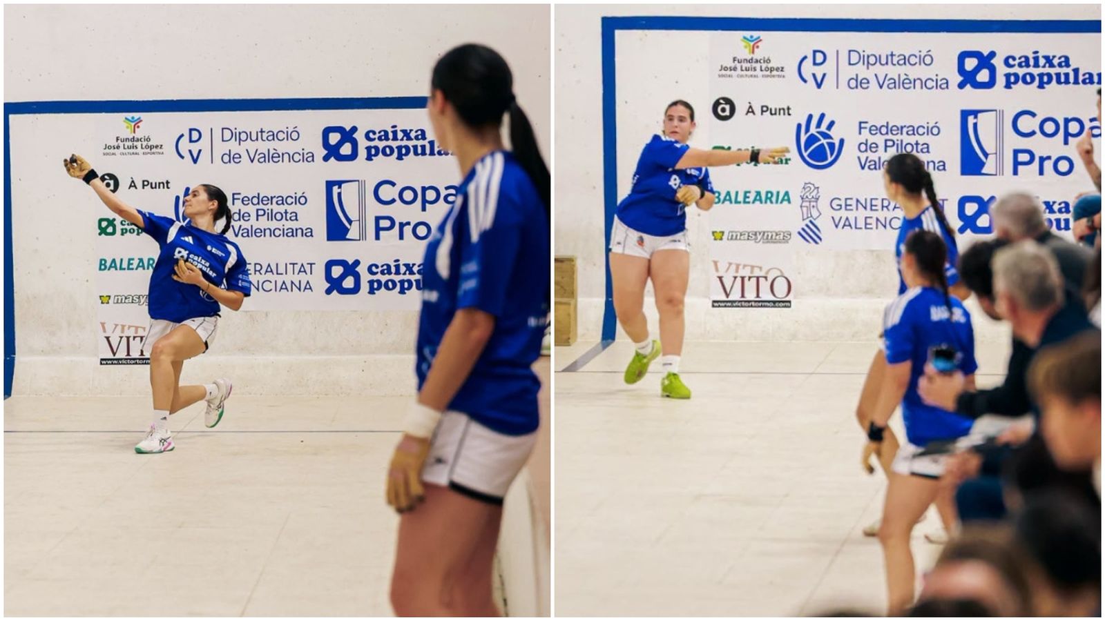 Els dos equips que s'han classificat este dimarts per a semifinals