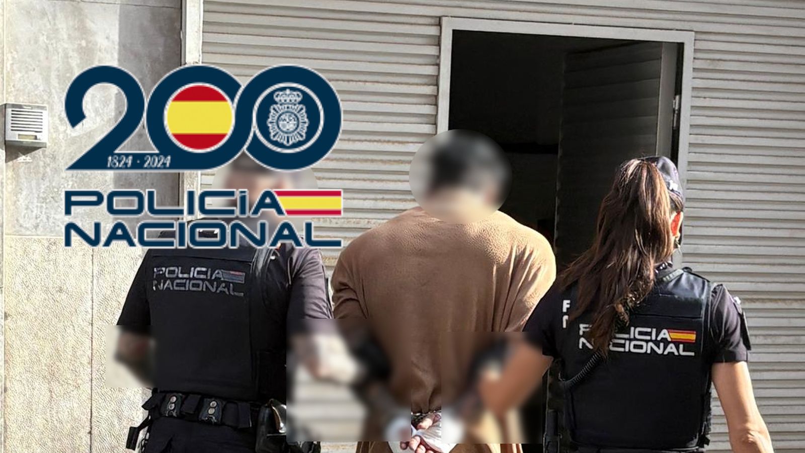 En la imatge, el detingut per l'assassinat de la seua parella a Benidorm