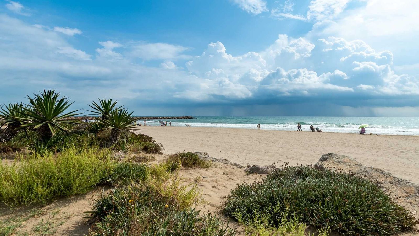 La platja de Medicalia, en una imatge d'arxiu